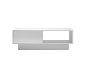 Zaro White LED Lights Coffee Table