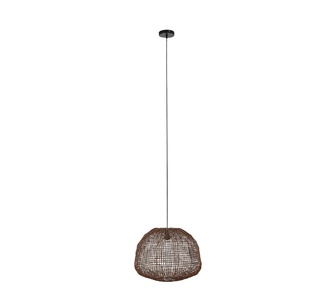 Zelor Brown Large Pendant Light