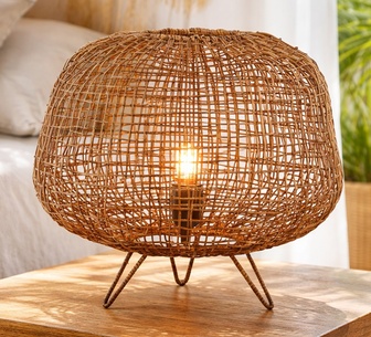 Zelor Brown Table Lamp