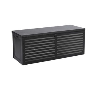 Zeni 390L Black Outdoor Storage Container