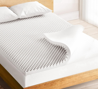 Zenvia 5cm Double White Foam Mattress Topper