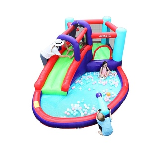 Zuno 6 Zones Park Kids Inflatable Water Slide