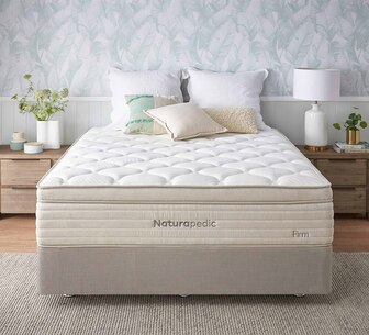 NATURAPEDIC MATTRESS KING FIRM