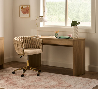 SERENA OFFICE CHAIR CREAM