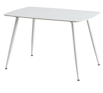 Valeria 4 Seater Dining Table Ceramic White