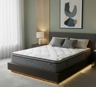 Dreamz 35CM Thickness Euro Top Foam Mattress in King Single