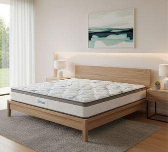 Dreamz 25cm Single Mattress in White