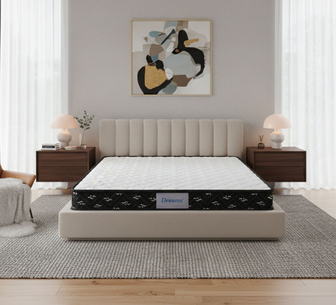 Dreamz Double Mattress Bed Foam Medium Firm Bonnell Spring