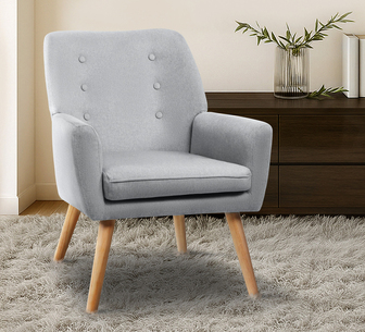 Aviya Grey Armchair