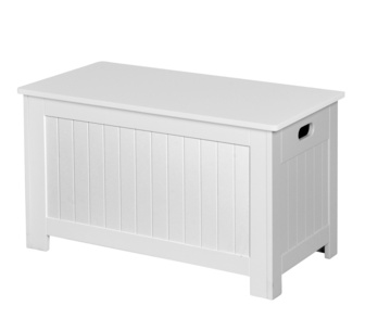 Tidy Kids Toy Box Storage Cabinet White