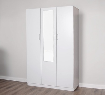 Ellis 3 Door Mirror Wardrobe