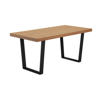 Bridge 6 Seater Oak Rectangle Dining Table