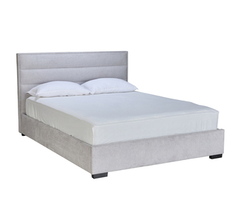 SAVILLE BED KING MK2 LIGHT GREY