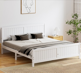 Annalisa Bed Frame King White