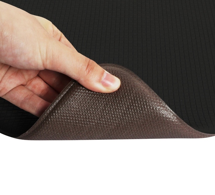 Anti Fatigue Rug Contis 2PCS Black Anti-fatigue PU Runner Rug | Runner Rugs