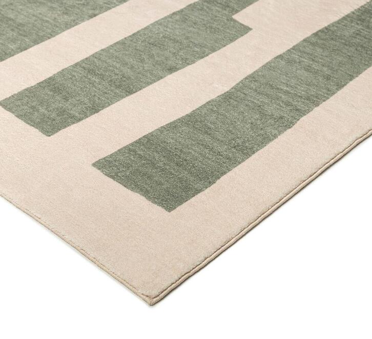 Dark Green Rectangular Rug Eden 240 x 330cm Green Rectangle Washable Rug | Rectangle Rugs