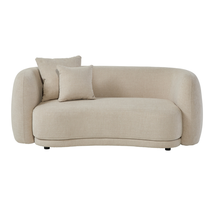 Hepburn 2-Seater Sand Sofa | Stylish Lounge Comfort