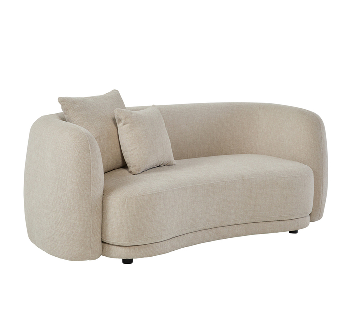 Hepburn 2-Seater Sand Sofa | Stylish Lounge Comfort