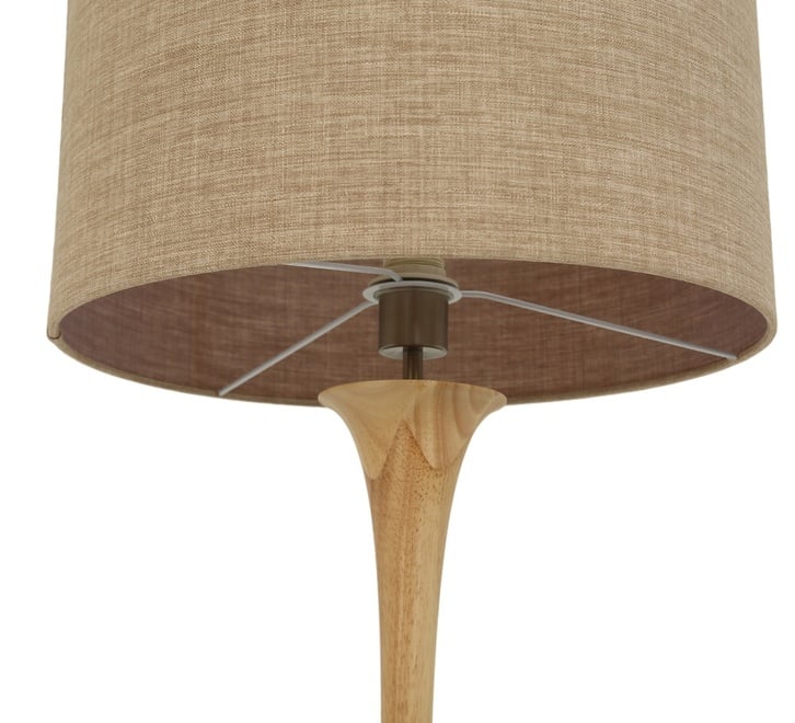 Toraya 153cm Oak Floor Lamp | Stylish Home Lighting