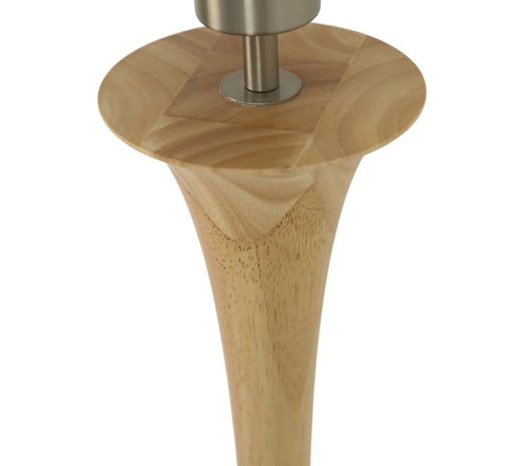 Toraya 153cm Oak Floor Lamp | Stylish Home Lighting