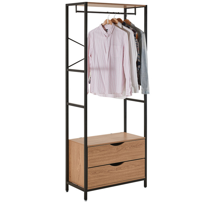 WHITE ADVANCE 2 Drawer Clothes Rack