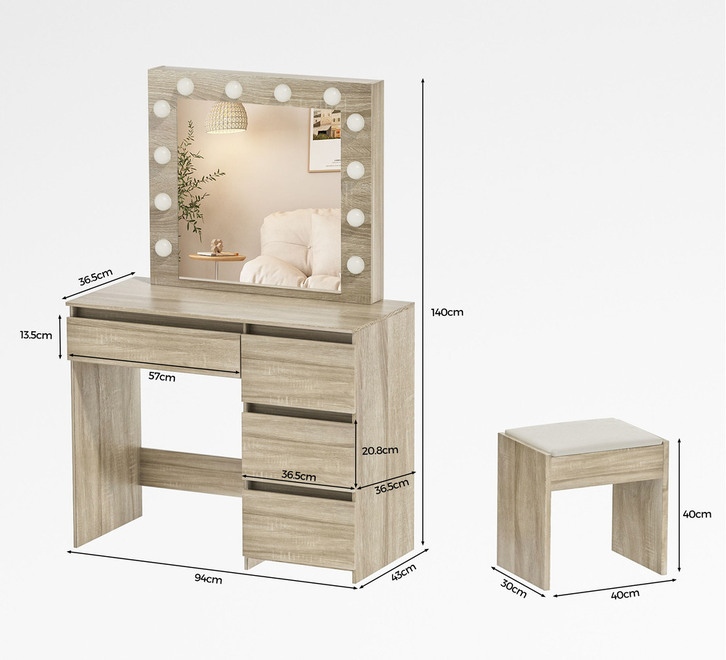 Makeup table outlet fantastic furniture