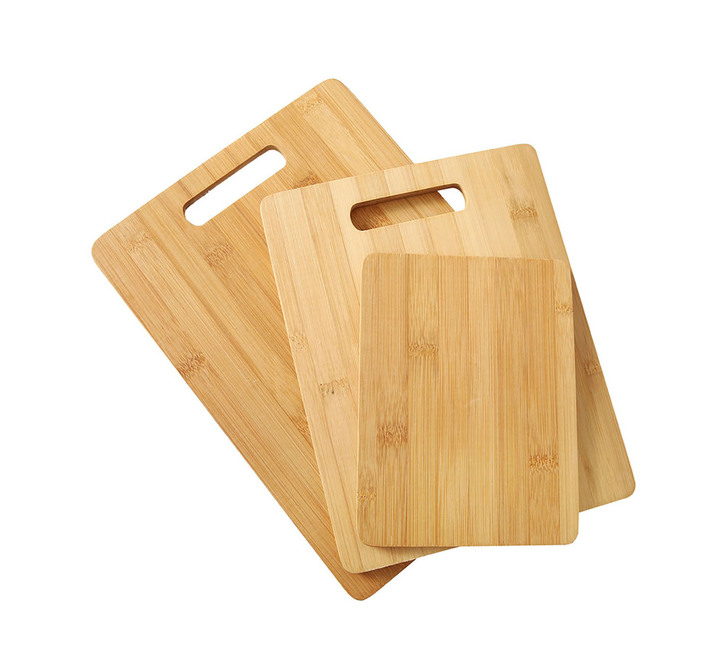 Bamboo Cutting Boards for Kitchen Set of 3 Chopping Boards Utopia