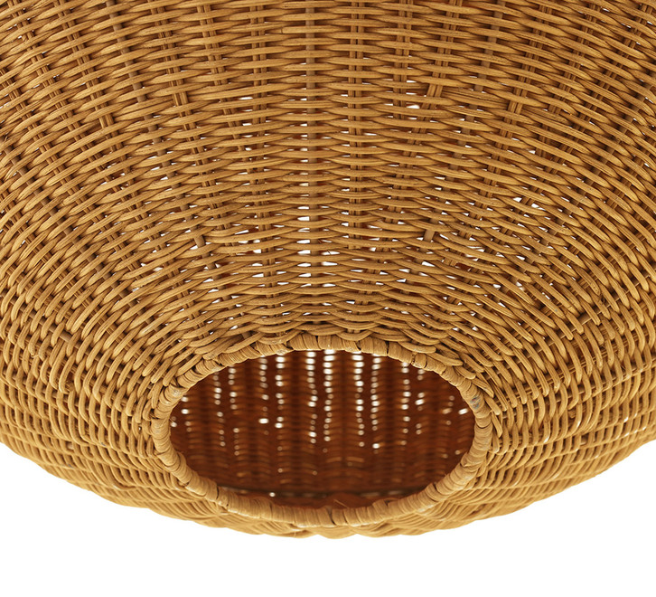 Rattan ball on sale pendant light