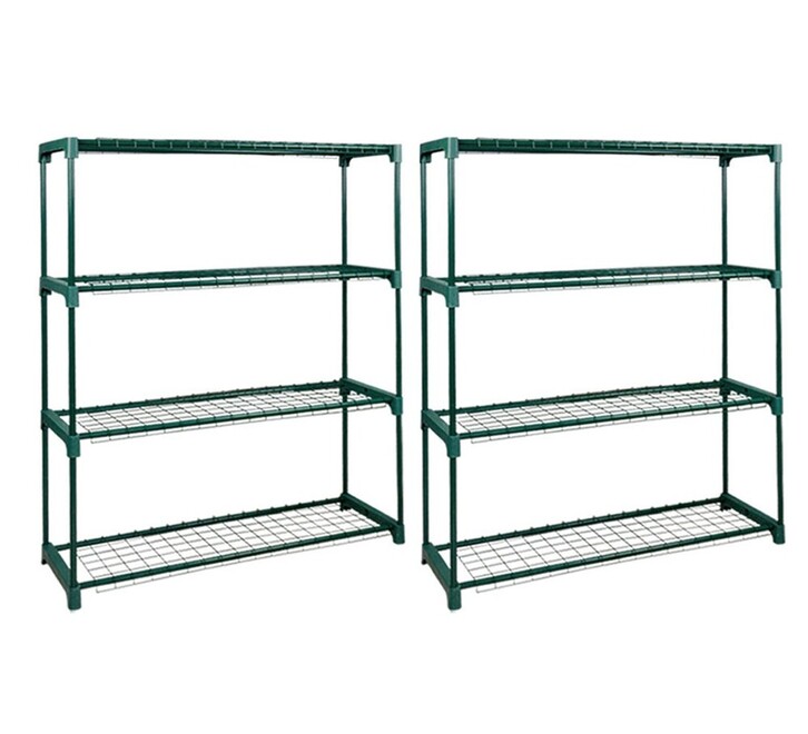Set Of 2 Greenhouse Plant Stands | Pots, Planters & Stands
