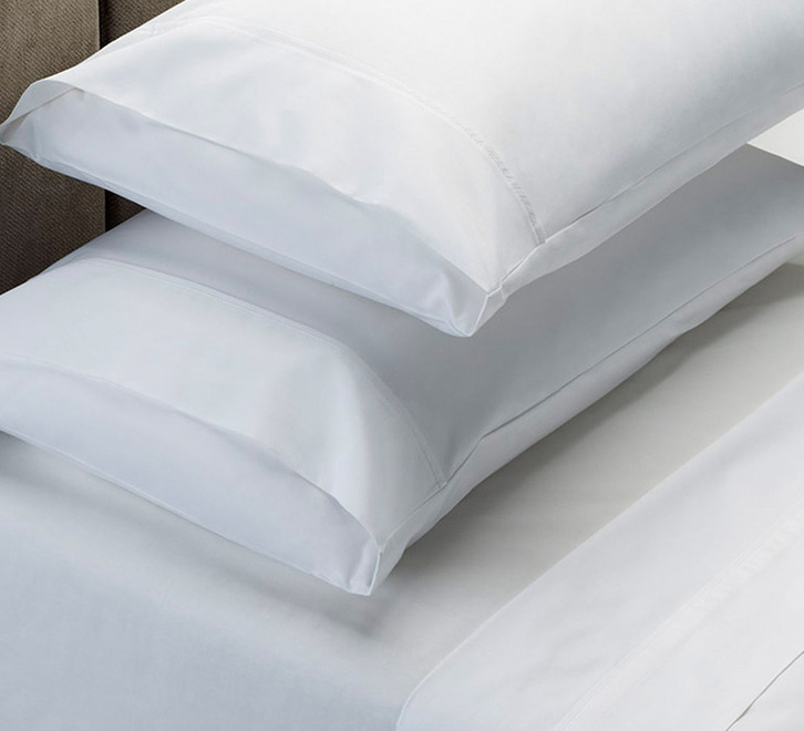 Royal Comfort 1500TC Cotton Rich 3 Piece Sheet Set In White