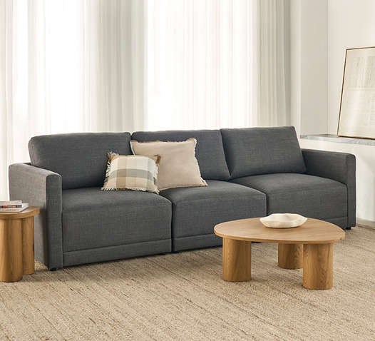 ABODE 3 SEATER MODULAR SOFA