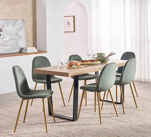 BRIDGE DINING SET 7 PIECE WITH SAMBA CHAIR