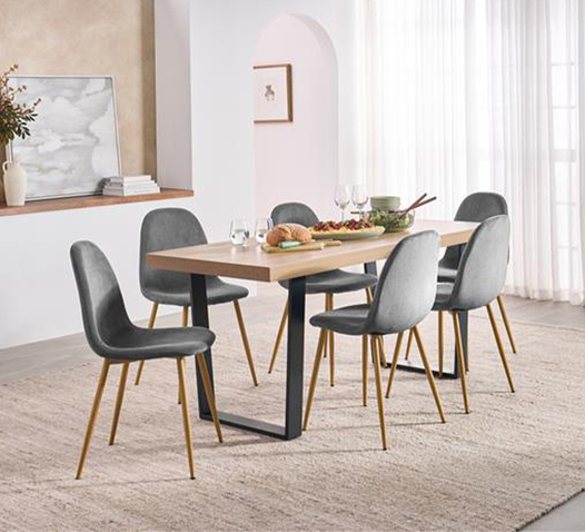 BRIDGE DINING SET 7 PIECE WITH SAMBA CHAIR