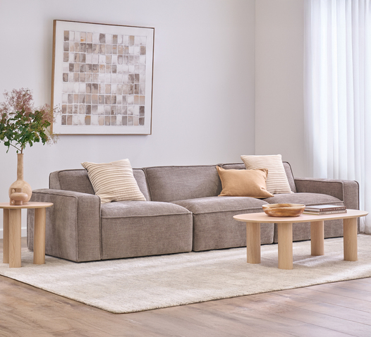 SOFTY 3 SEATER MODULAR SOFA